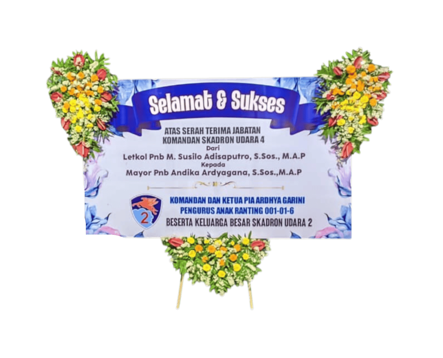 Karangan bunga wedding Malang Raya MFG-017