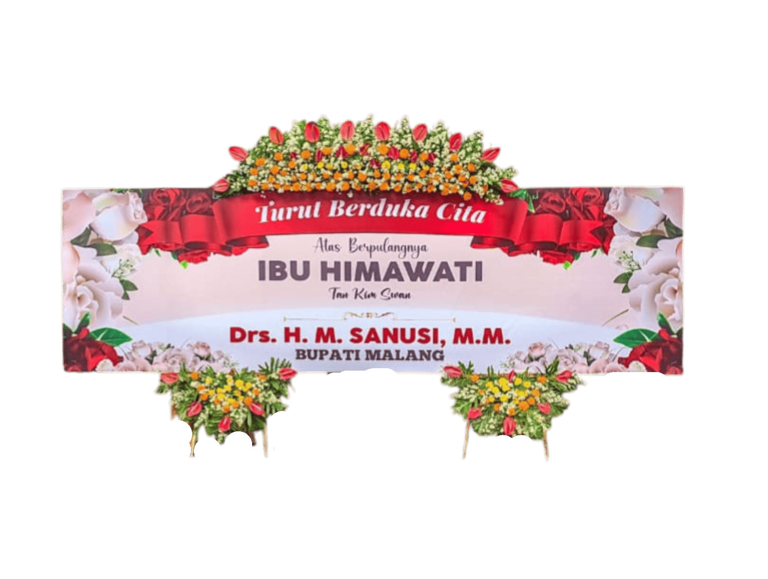 Karangan bunga duka Malang Raya MFG-018