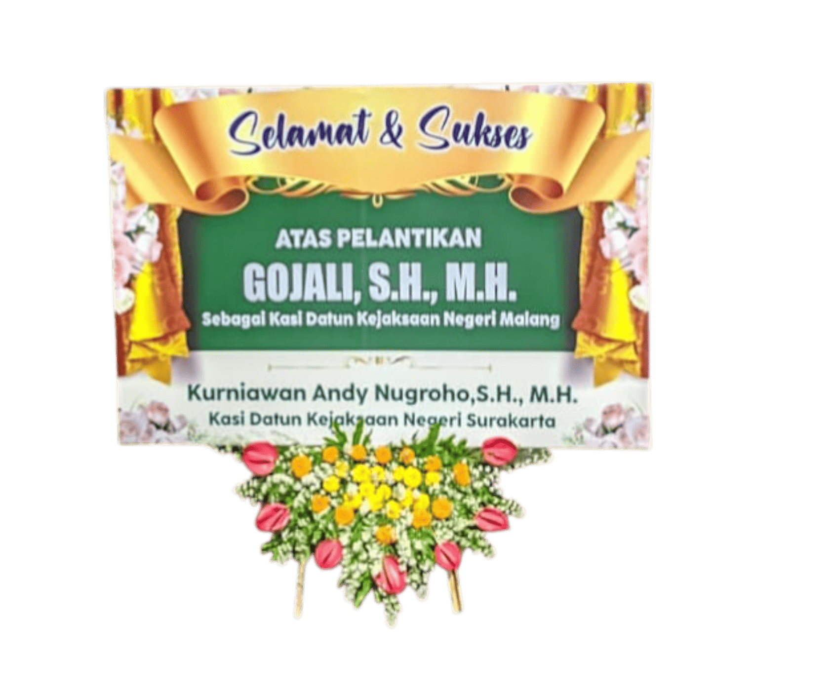 Papan bunga graduation Malang Raya MFG-025