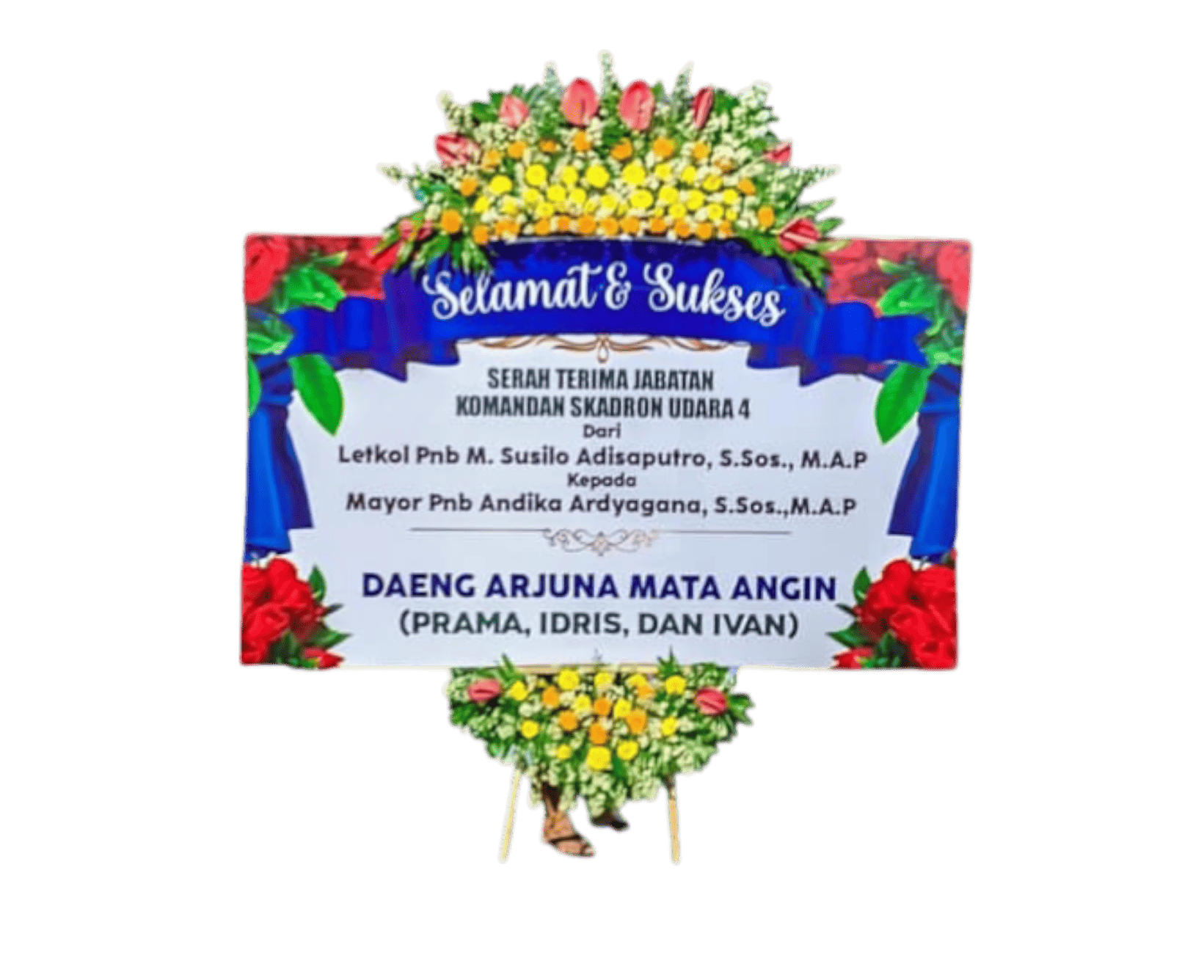 Papan Bunga Duka Cita Malang