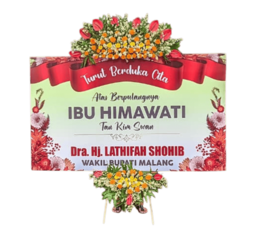 Karangan bunga selamat menikah Malang MFG-006